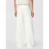 Nike Women’s Studio Fleece Standard Wide Leg Pant(Sail/Black)
