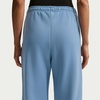 Nike Women’s Studio Fleece Standard Wide Leg Pant(Work Blue/Sail)