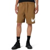 Nike Men’s Club Fleece Shorts(Ale Brown/Ale Brown/White)