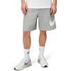 Nike Men’s Club Fleece Shorts(Dark Grey Heather/Light Smoke Grey/White)