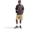 Nike Men’s Club Fleece Shorts(Parachute Beige/Parachute Beige/White)