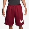 Nike Men’s Club Fleece Shorts(Tough Red/Tough Red/White)