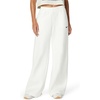 Nike Women’s Studio Fleece Standard Wide Leg Pant(Sail/Black)