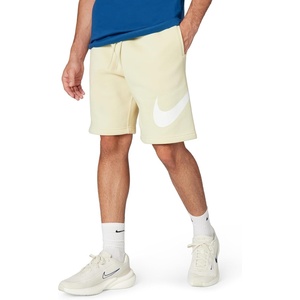Nike Men’s Club Fleece Shorts(Light Khaki/Light Khaki/White)