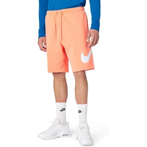 Nike Men’s Club Fleece Shorts(Orange Frost/Orange Frost/White)