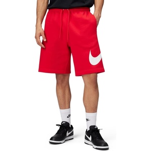 Nike Men’s Club Fleece Shorts(University Red/University Red/White)