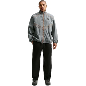 Nike Men’s Club Varsity Open Hem Pant(Black/Light Smoke Grey/White)