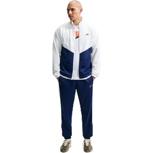 Nike Men’s Windrunner Tracksuit(Blue Void/Summit White/Light Crimson)