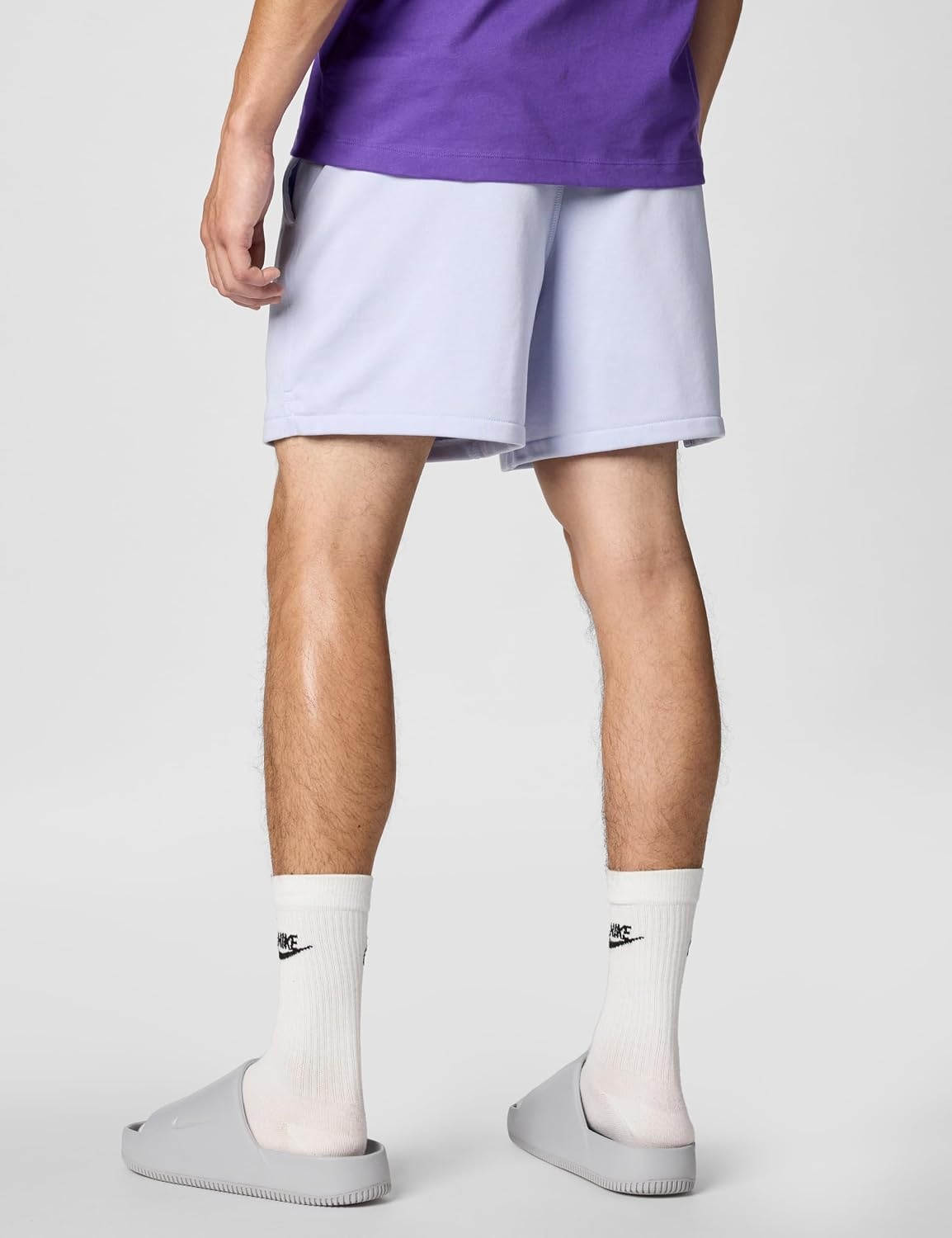 image:imageNike Mens Club French Terry Flow ShortsGhostGhostWhite