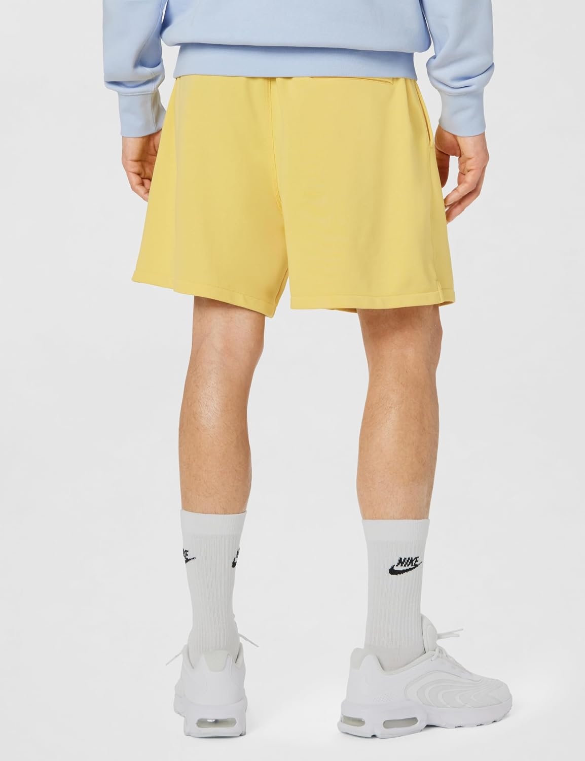 image:imageNike Mens Club French Terry Flow ShortsTopaz GoldTopaz GoldWhite
