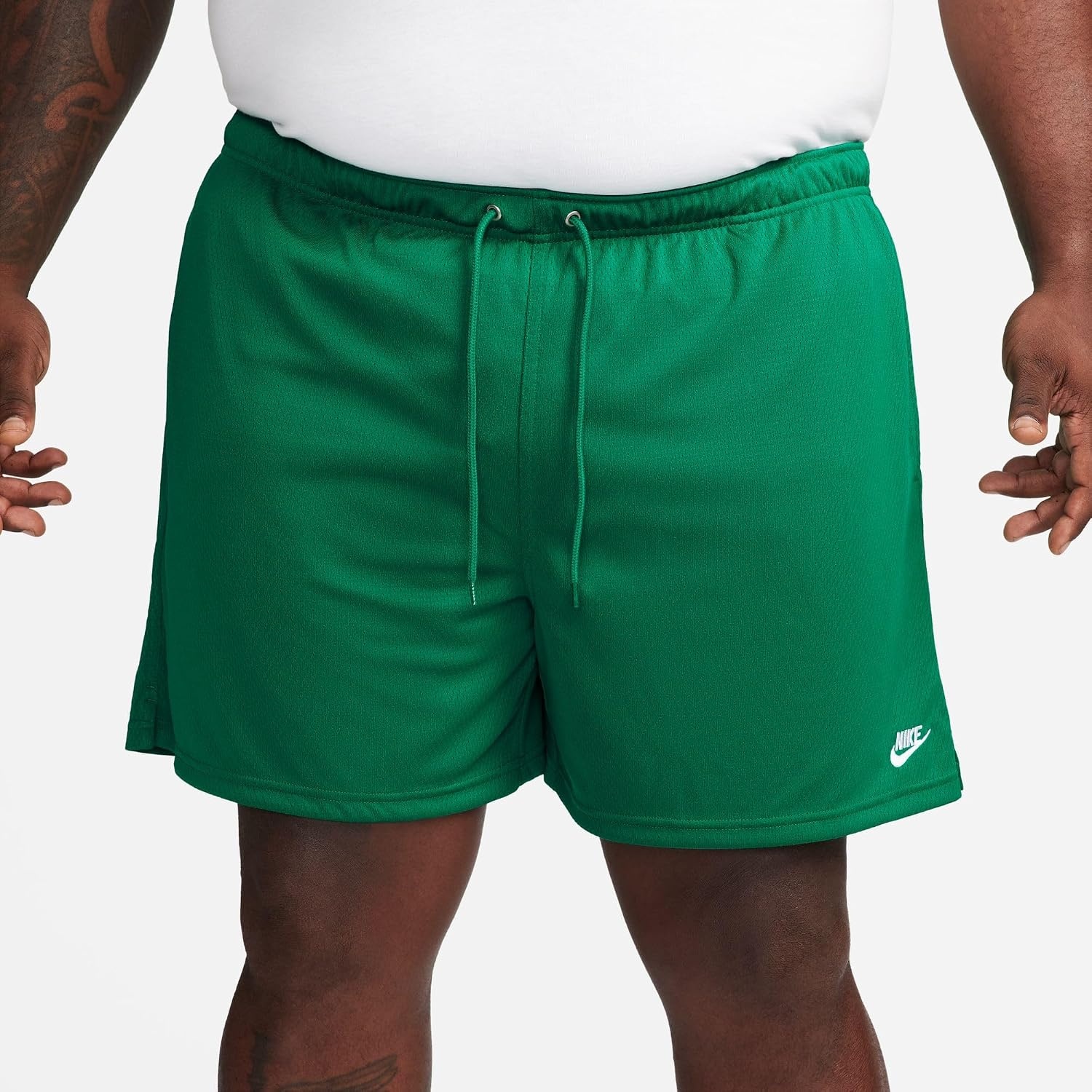image:imageNike Mens Club Mesh Flow ShortsMalachiteWhite