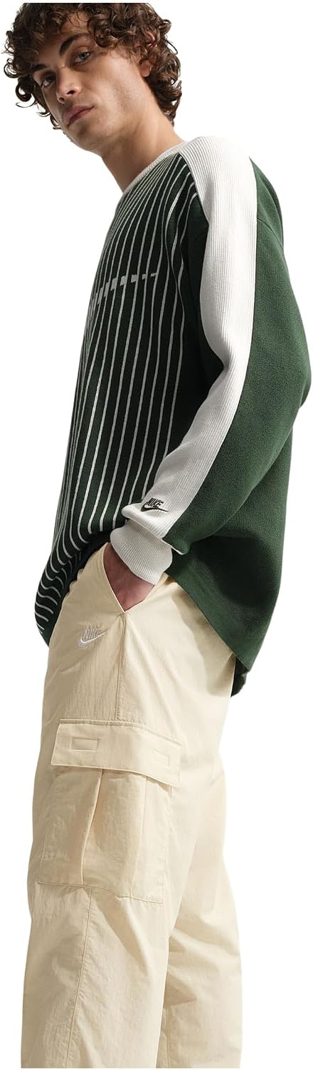 image:imageNike Mens Club Woven Cargo PantsLight KhakiWhite