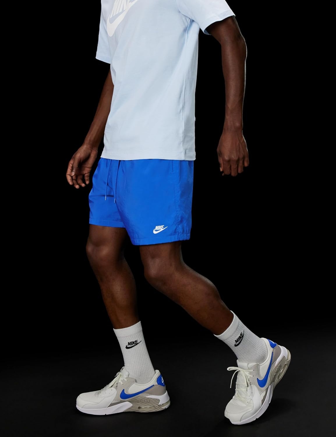 image:imageNike Mens Club Woven Flow ShortsGame RoyalWhite