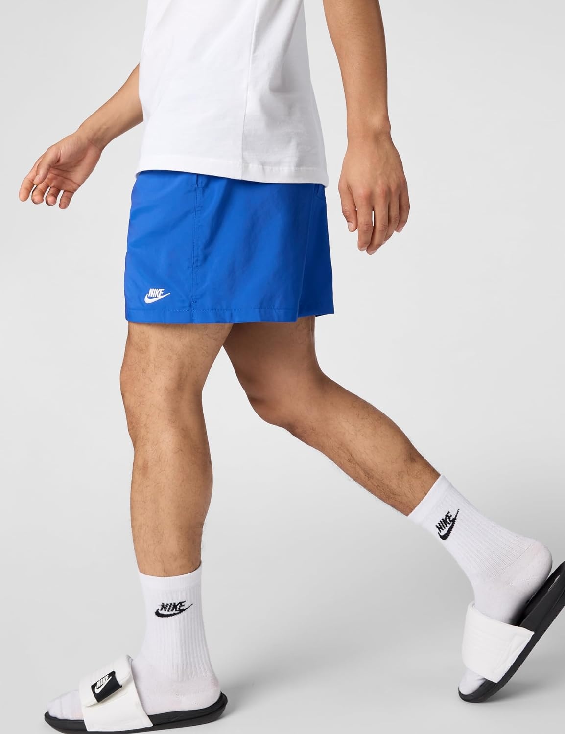 image:imageNike Mens Club Woven Flow ShortsGame RoyalWhite