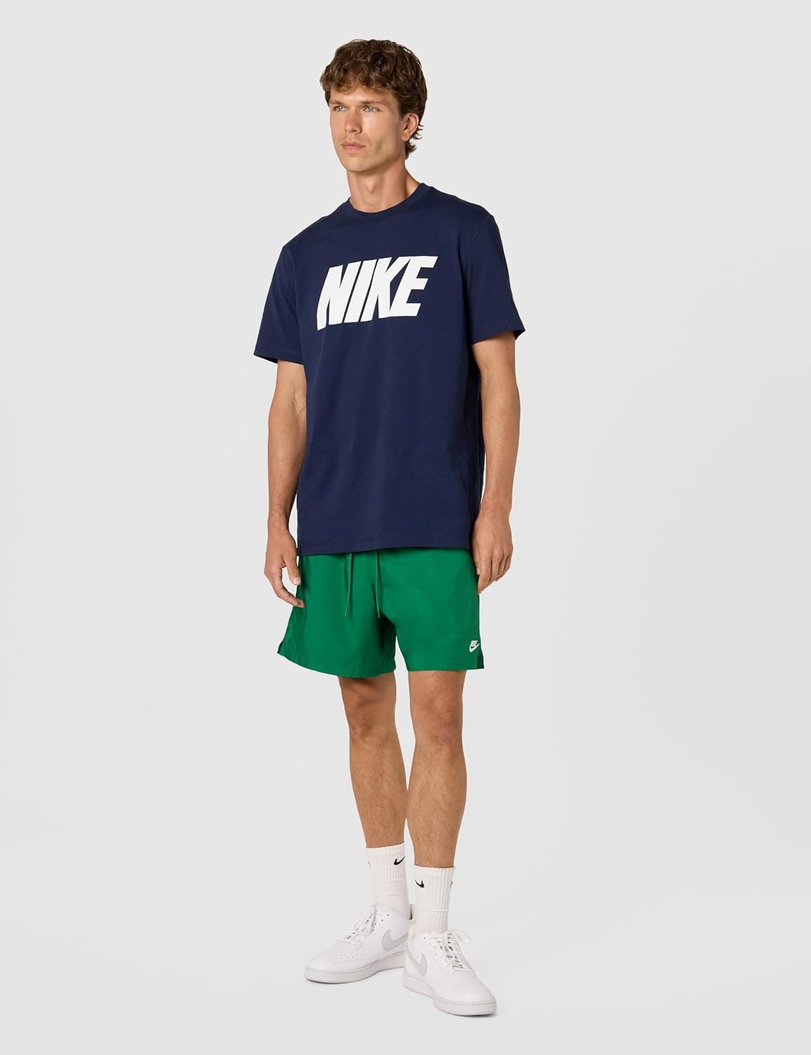 image:imageNike Mens Club Woven Flow ShortsMalachiteWhite