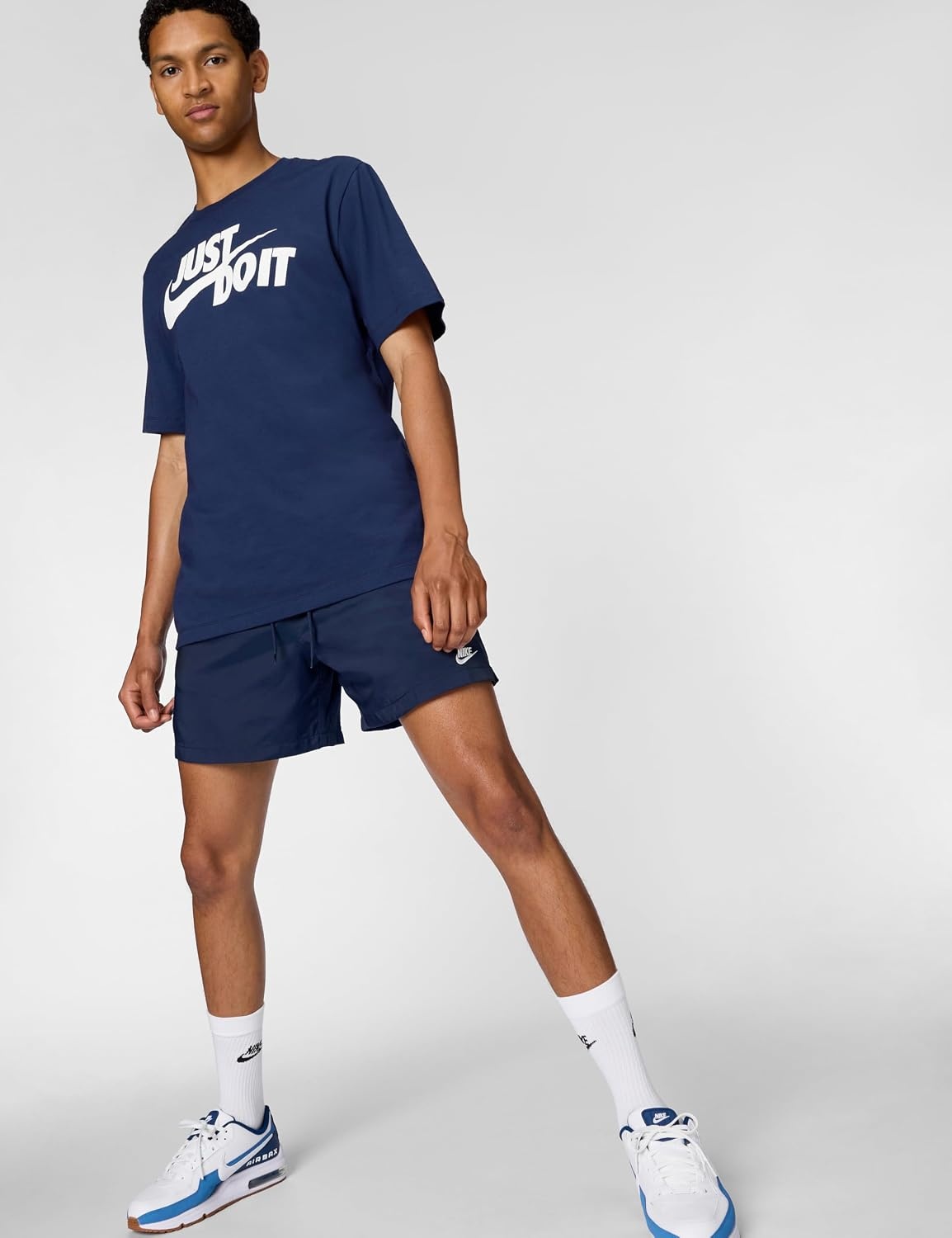 image:imageNike Mens Club Woven Flow ShortsObsidianWhite