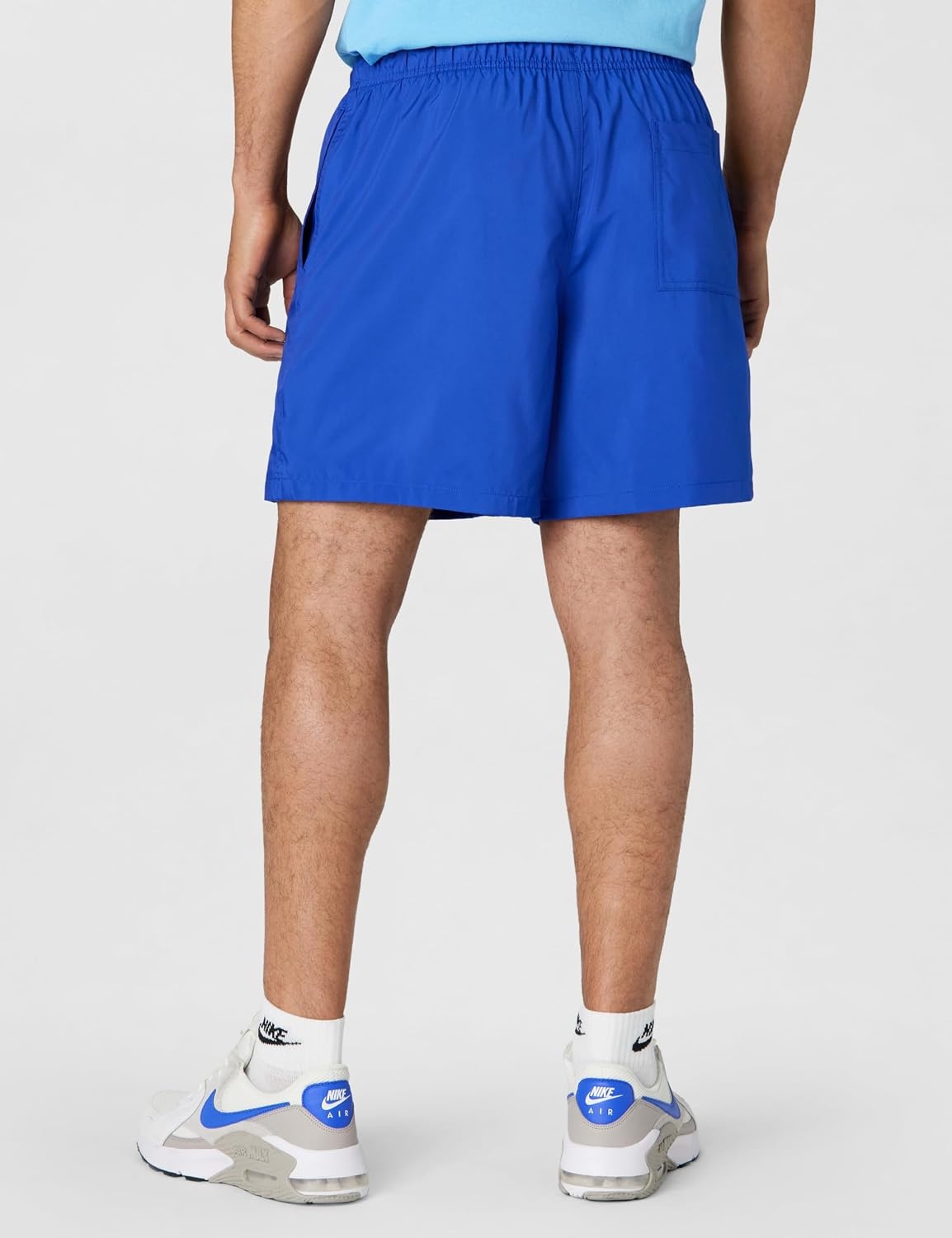 image:imageNike Mens Club Woven Flow ShortsOld RoyalWhite