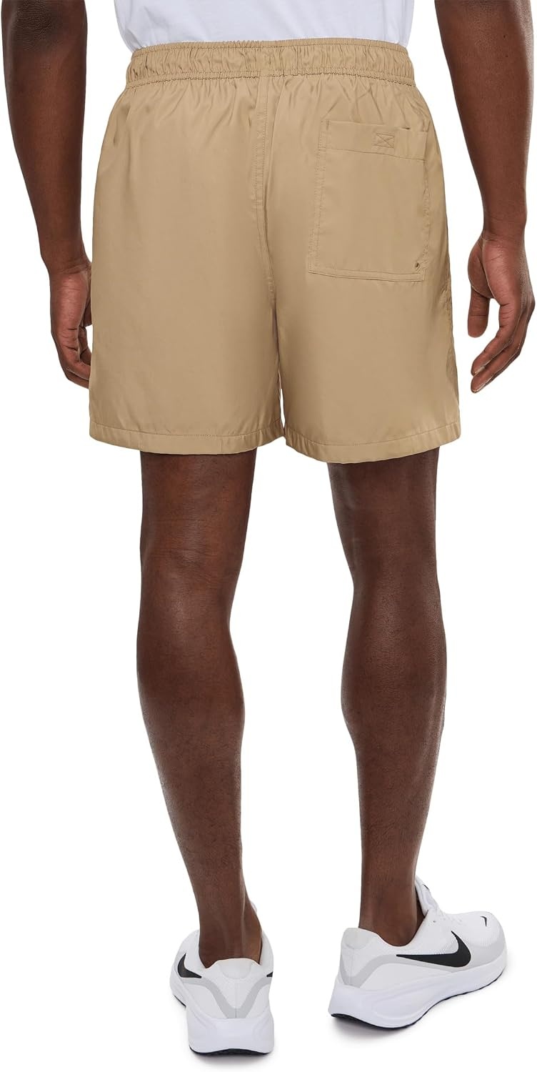 image:imageNike Mens Club Woven Flow ShortsParachute BeigeWhite