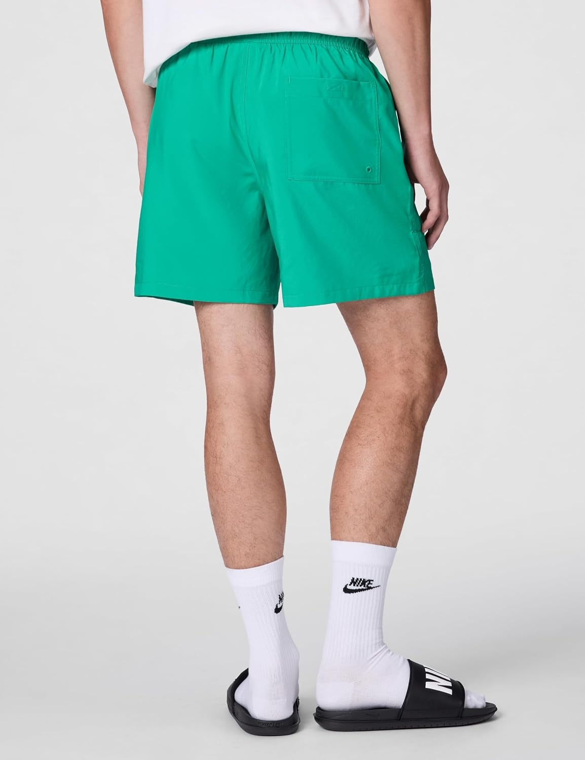 image:imageNike Mens Club Woven Flow ShortsStadium GreenWhite