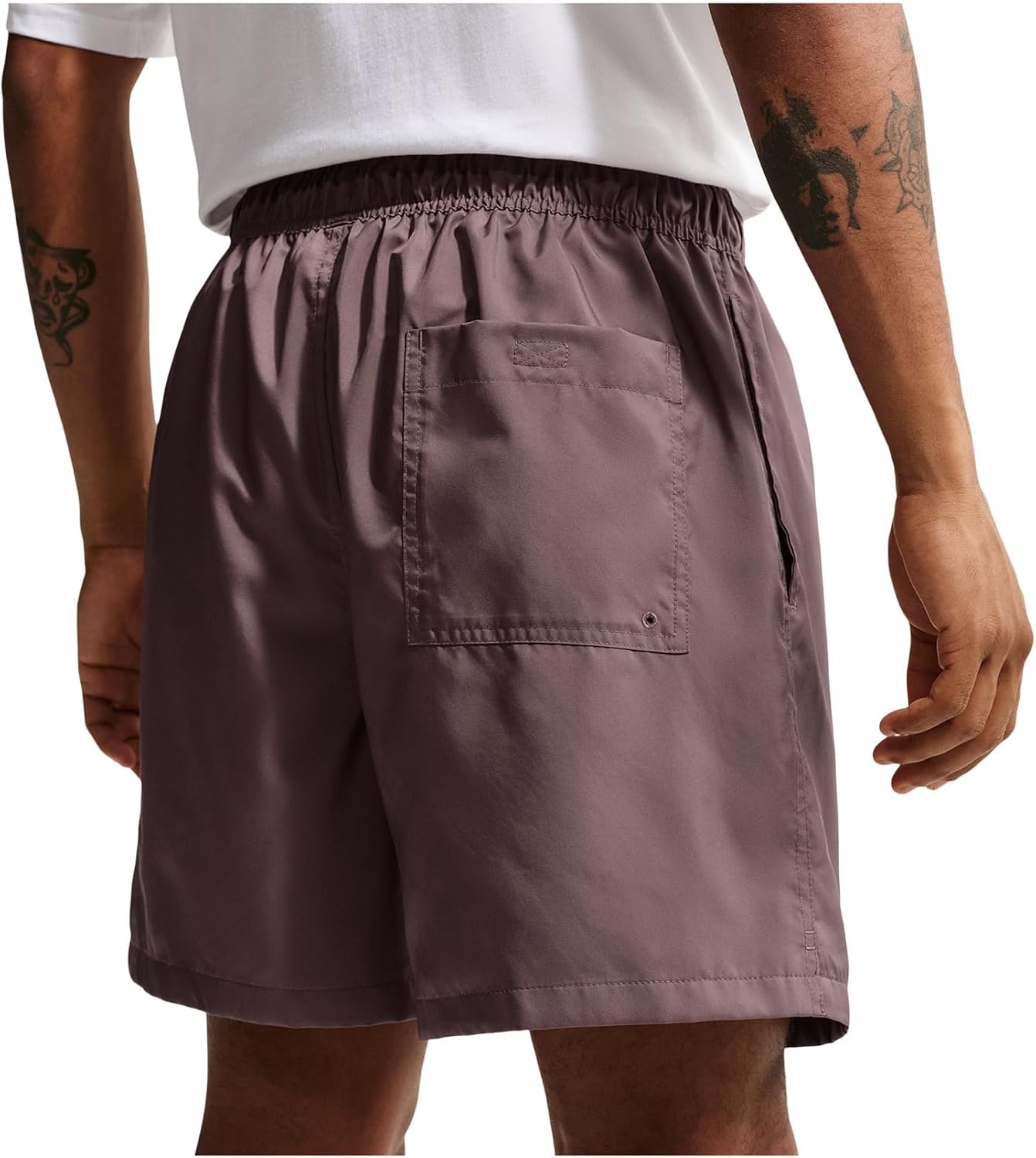 image:imageNike Mens Club Woven Flow ShortsTattooWhite