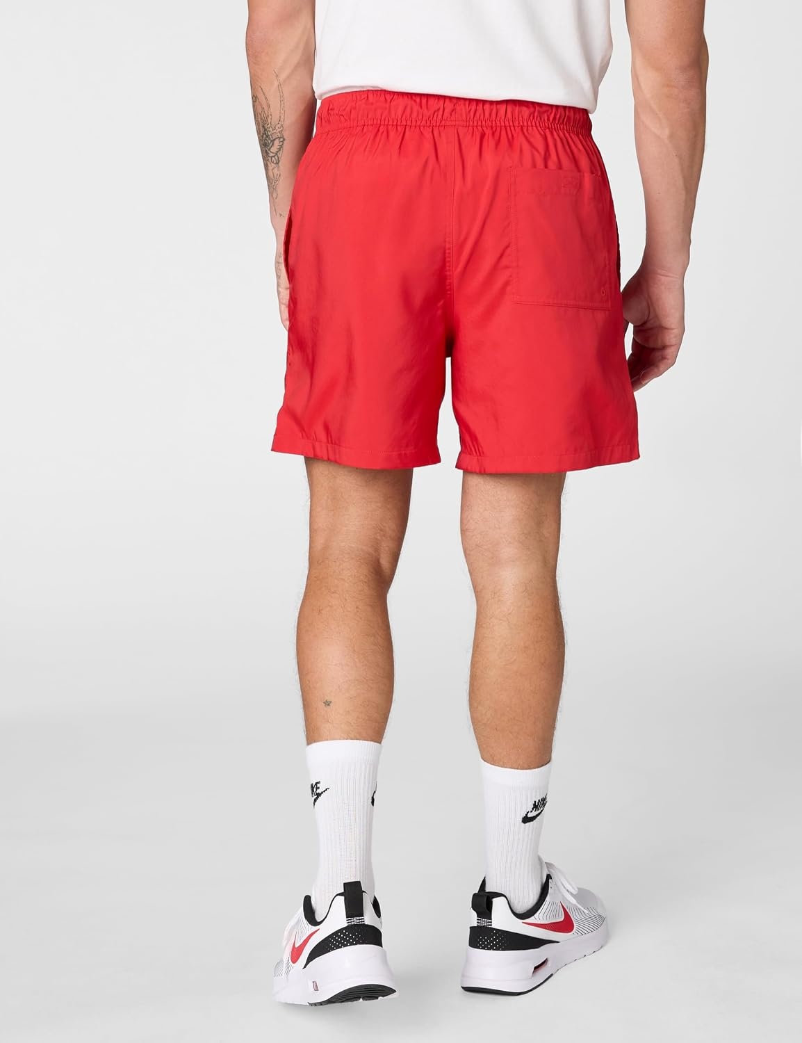image:imageNike Mens Club Woven Flow ShortsUniversity RedWhite