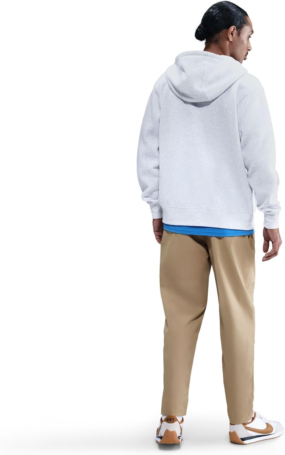 image:imageNike Mens Club Woven Tapered PantsParachute BeigeWhite