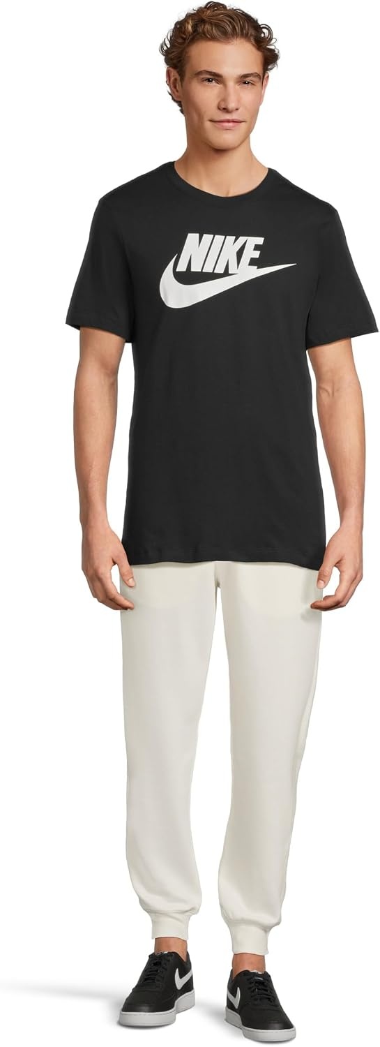 image:imageNike Mens Logo Sportswear TShirtBlackWhite