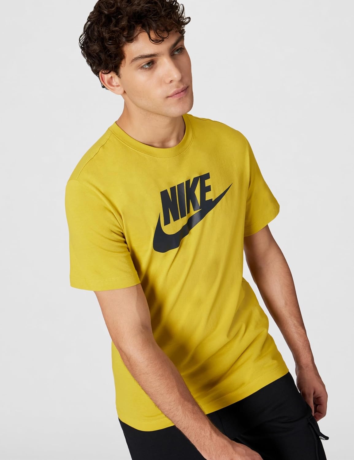 image:imageNike Mens Logo Sportswear TShirtSaffron Quartz