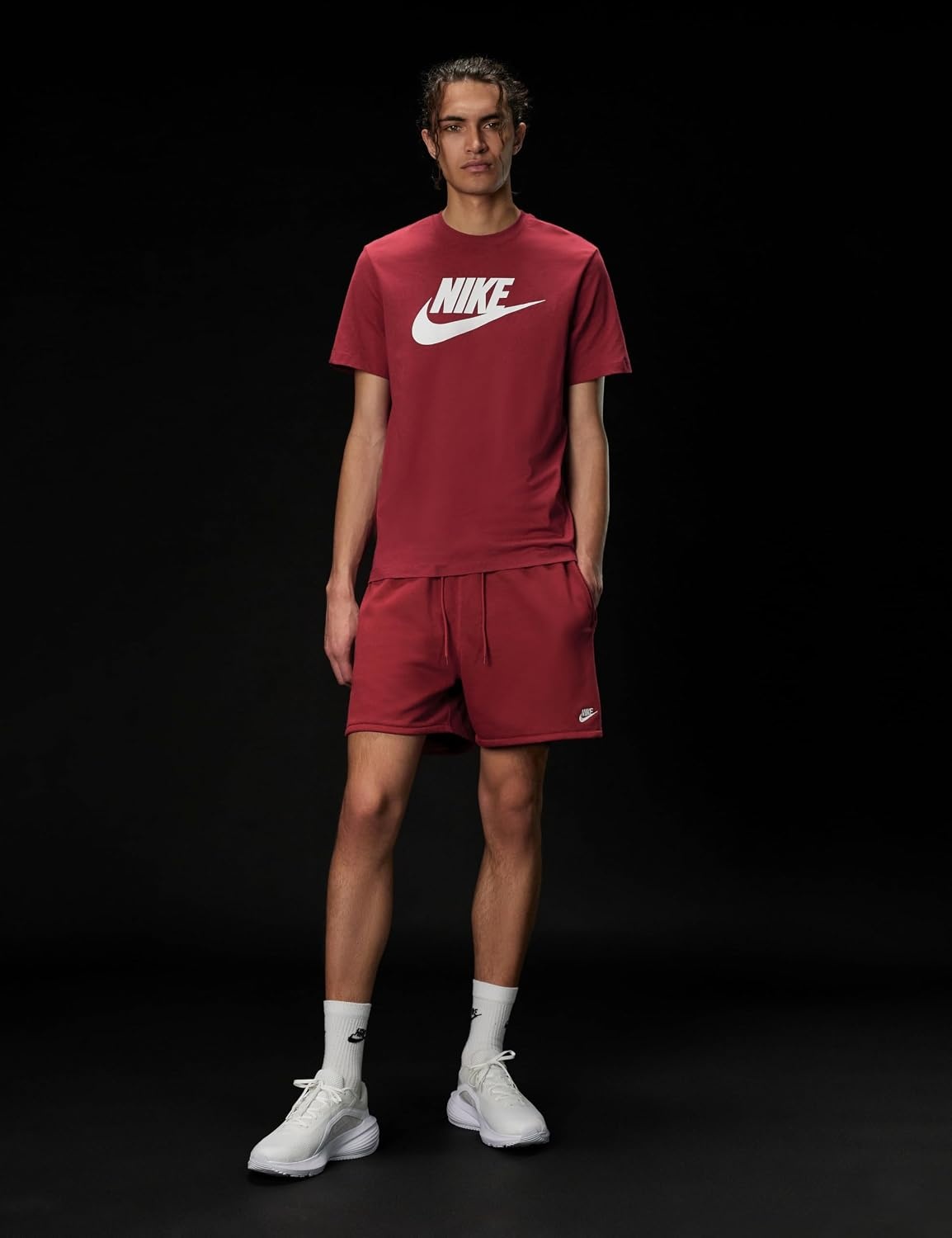 image:imageNike Mens Logo Sportswear TShirtTeam Crimson