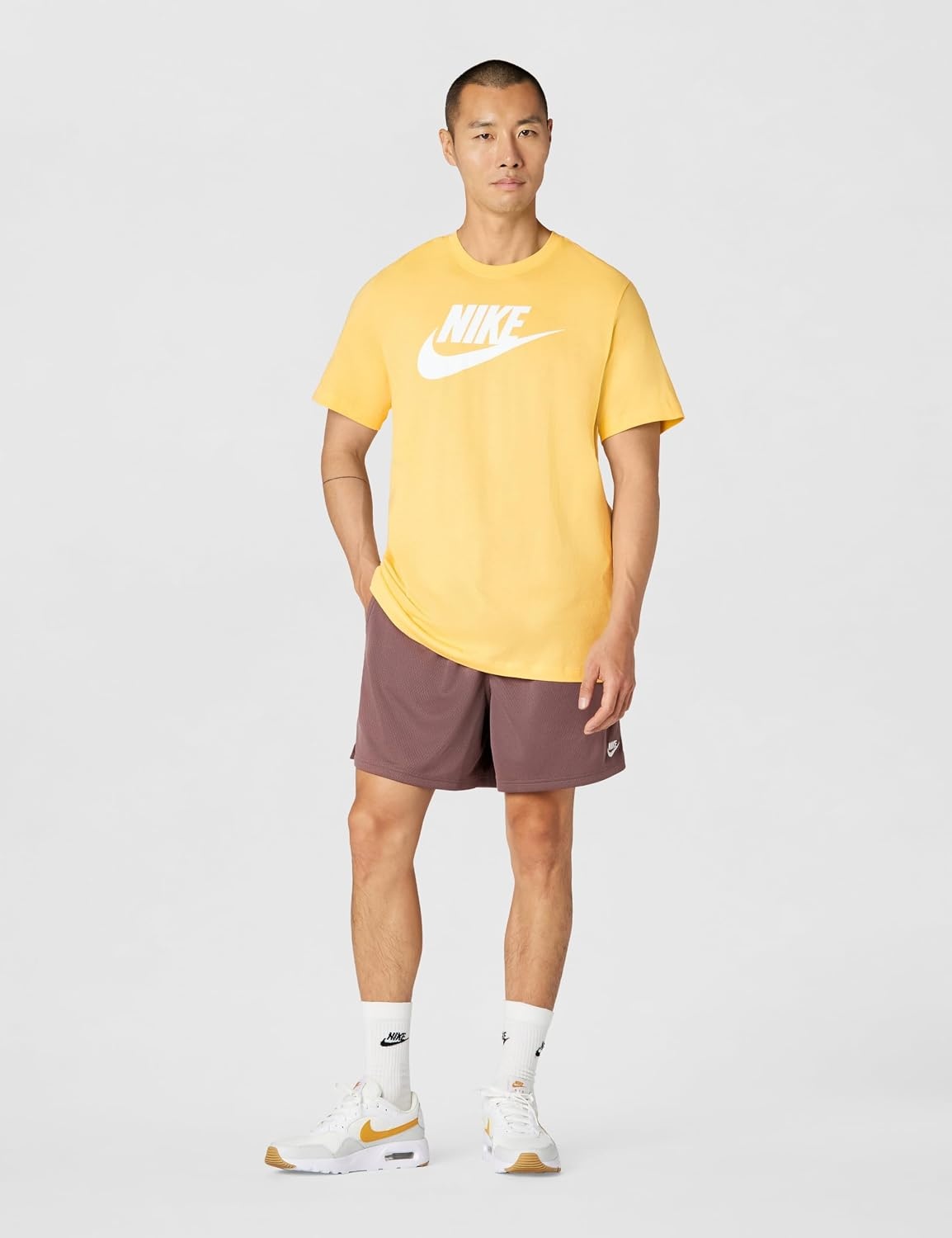 image:imageNike Mens Logo Sportswear TShirtTopaz Gold