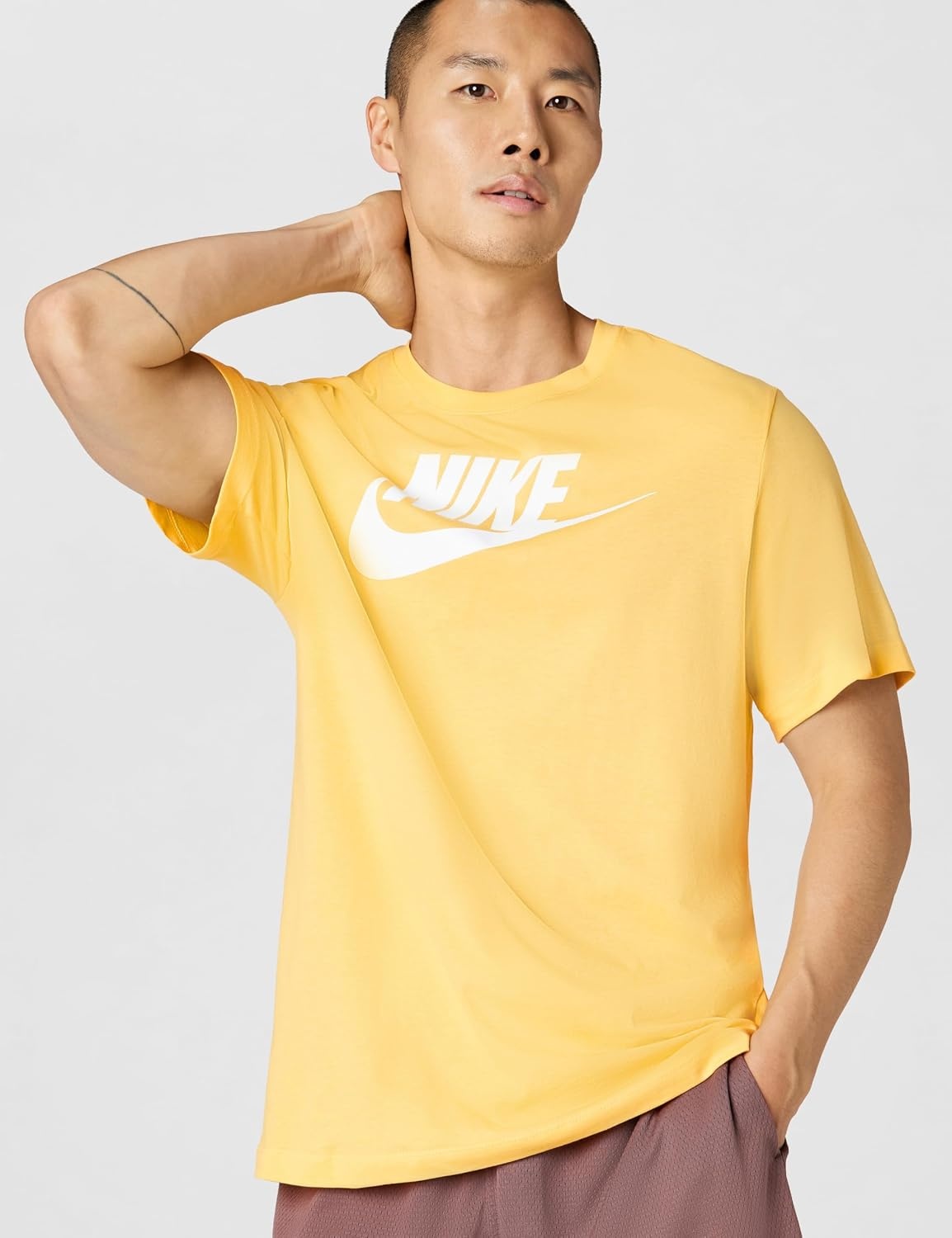 image:imageNike Mens Logo Sportswear TShirtTopaz Gold