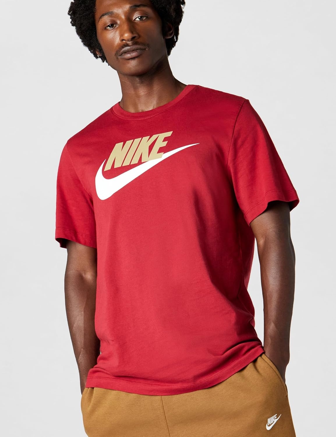 image:imageNike Mens Logo Sportswear TShirtTough Red