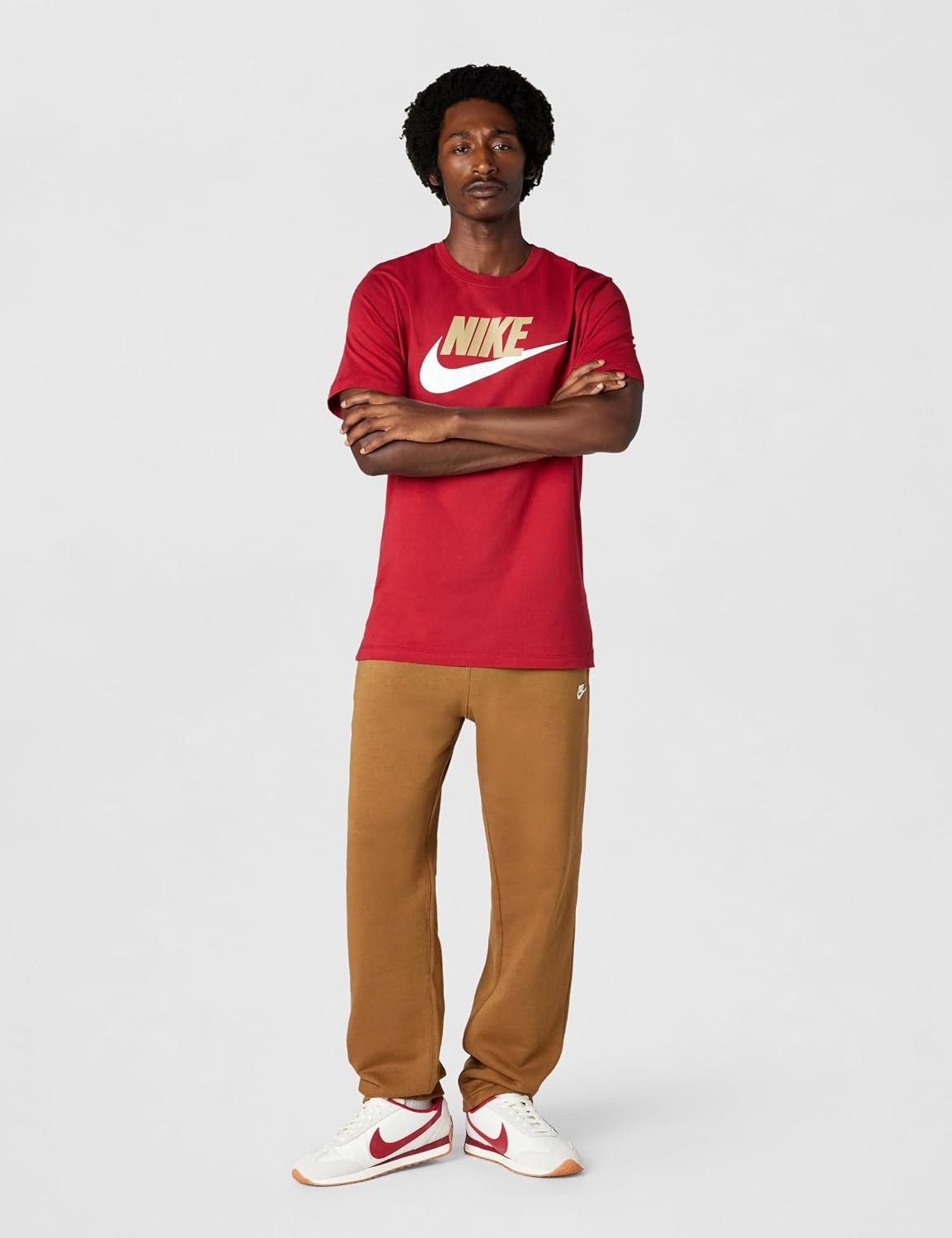 image:imageNike Mens Logo Sportswear TShirtTough Red