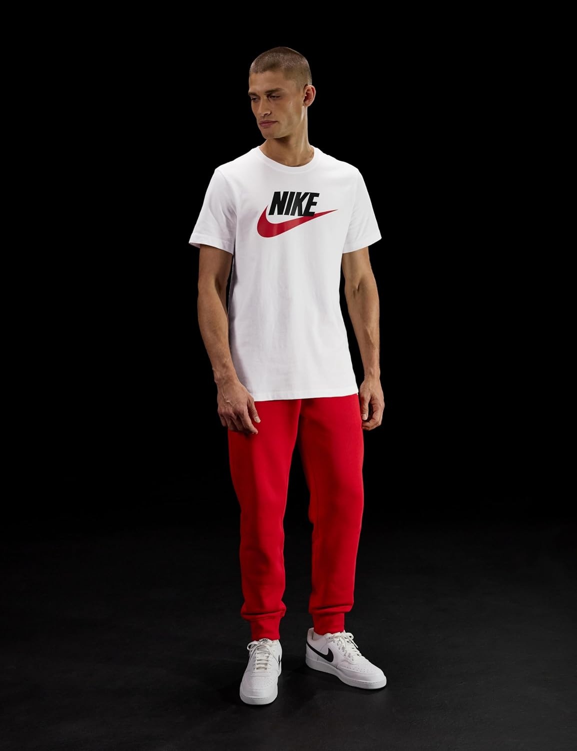 image:imageNike Mens Logo Sportswear TShirtUniversity Red