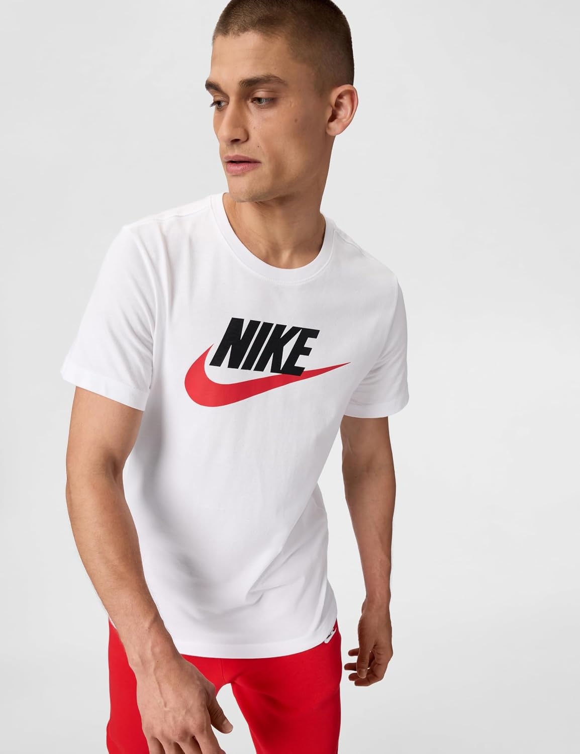 image:imageNike Mens Logo Sportswear TShirtUniversity Red
