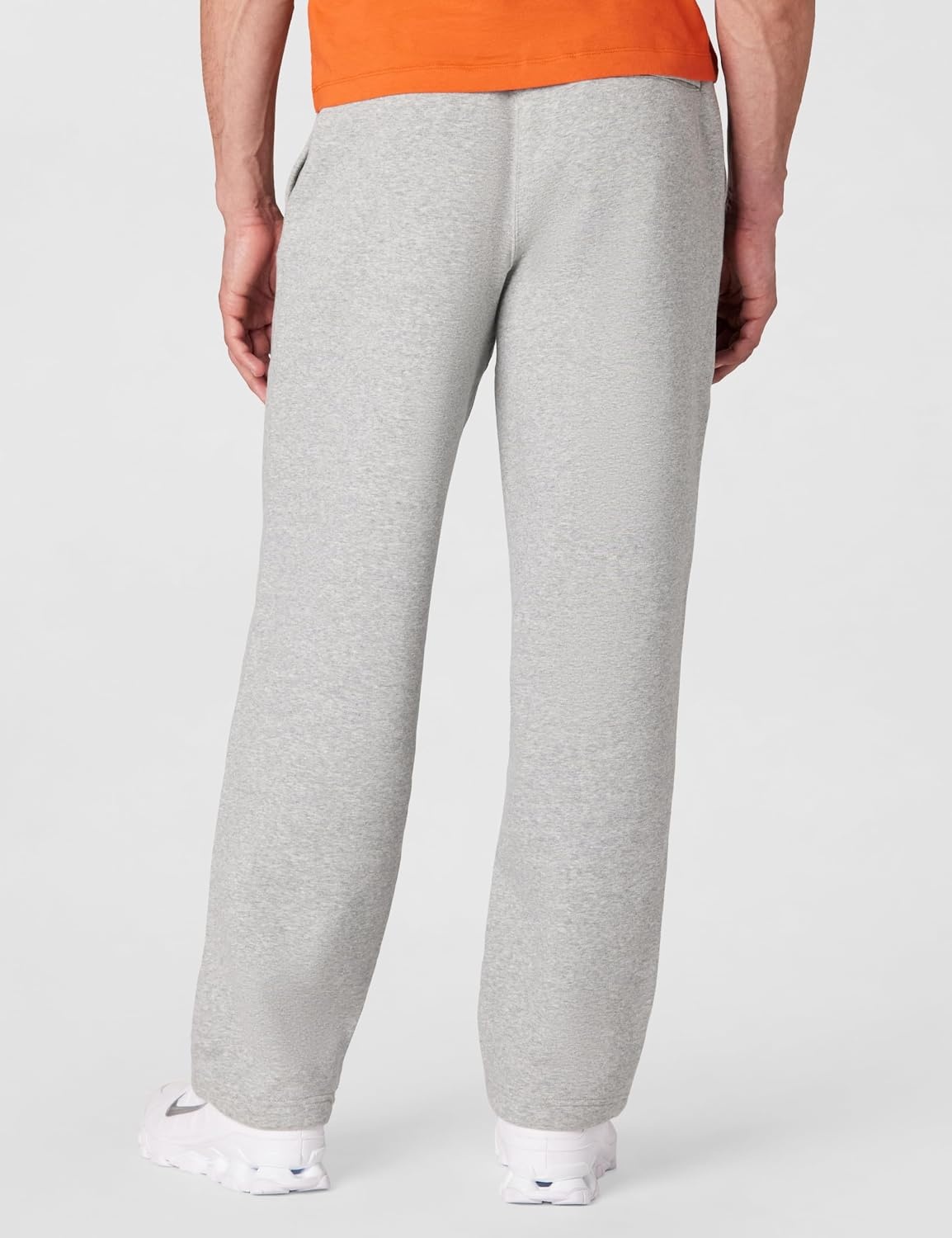 image:imageNike Mens Sportswear Club Fleece Bungee PantsDark Grey HeatherLight Smoke GreyWhite