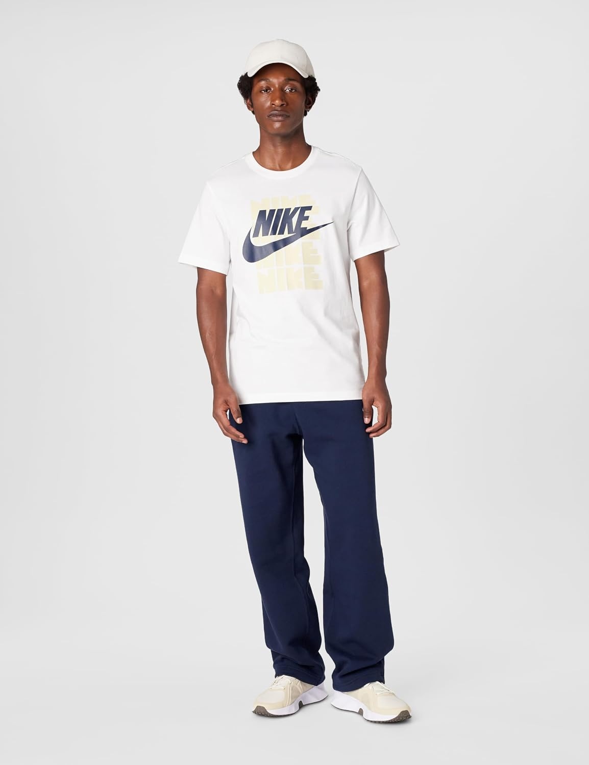 image:imageNike Mens Sportswear Club Fleece Bungee PantsObsidianObsidianWhite
