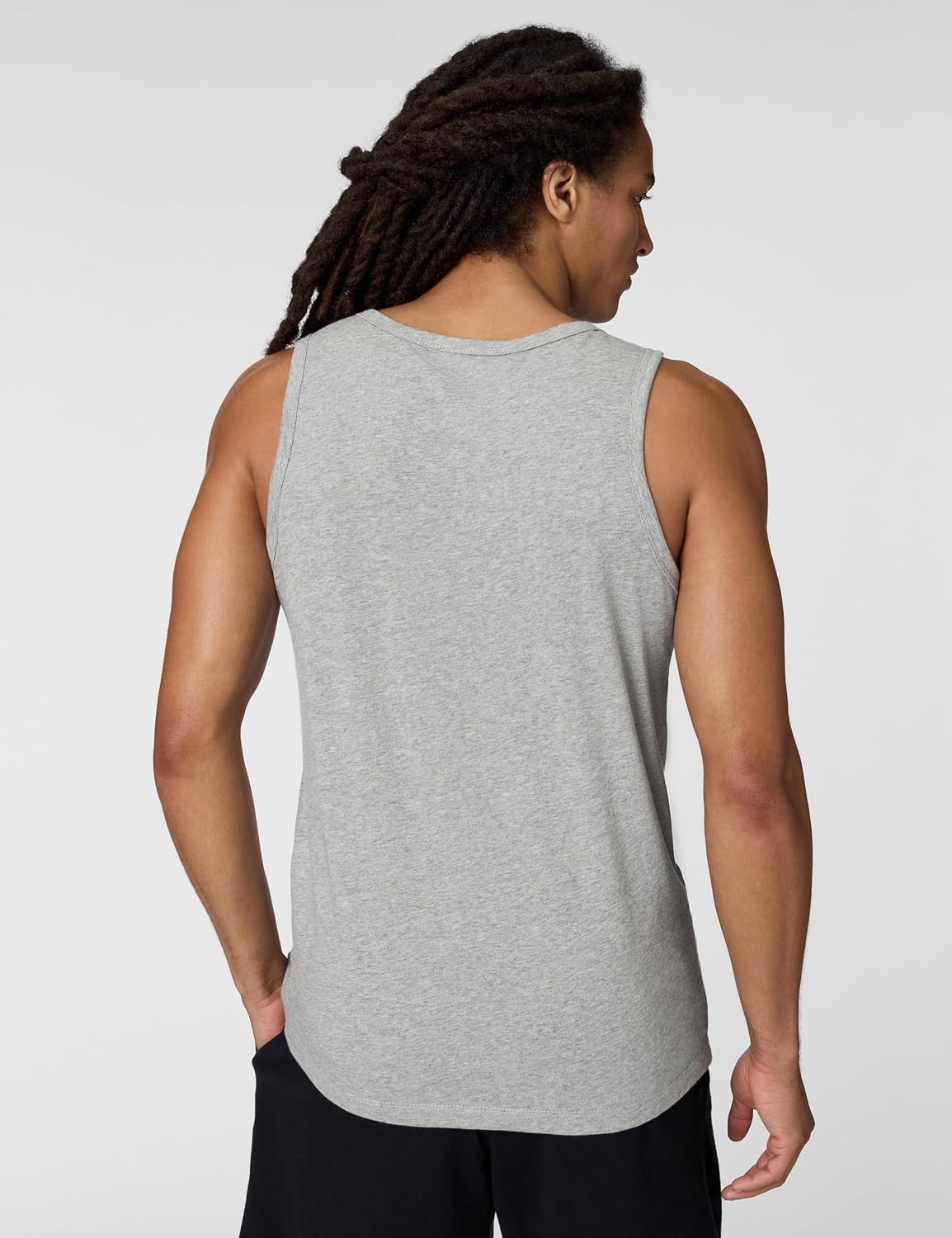 image:imageNike Mens Sportswear TankDark Grey HeatherBlack