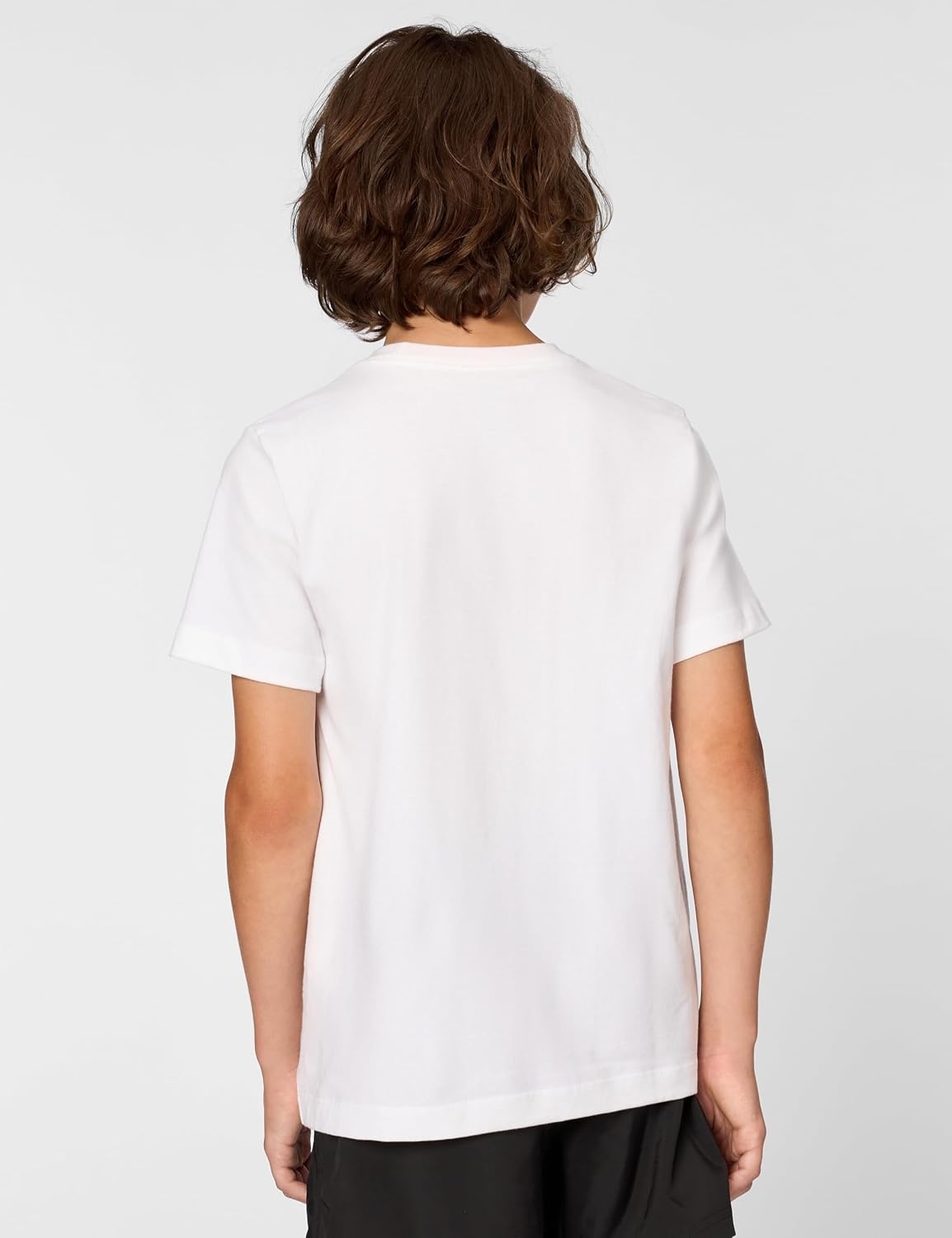 image:imageNike Unisex Big Kids Sportswear Club TShirt Large Swoosh Logo Boys and GirlsWhite