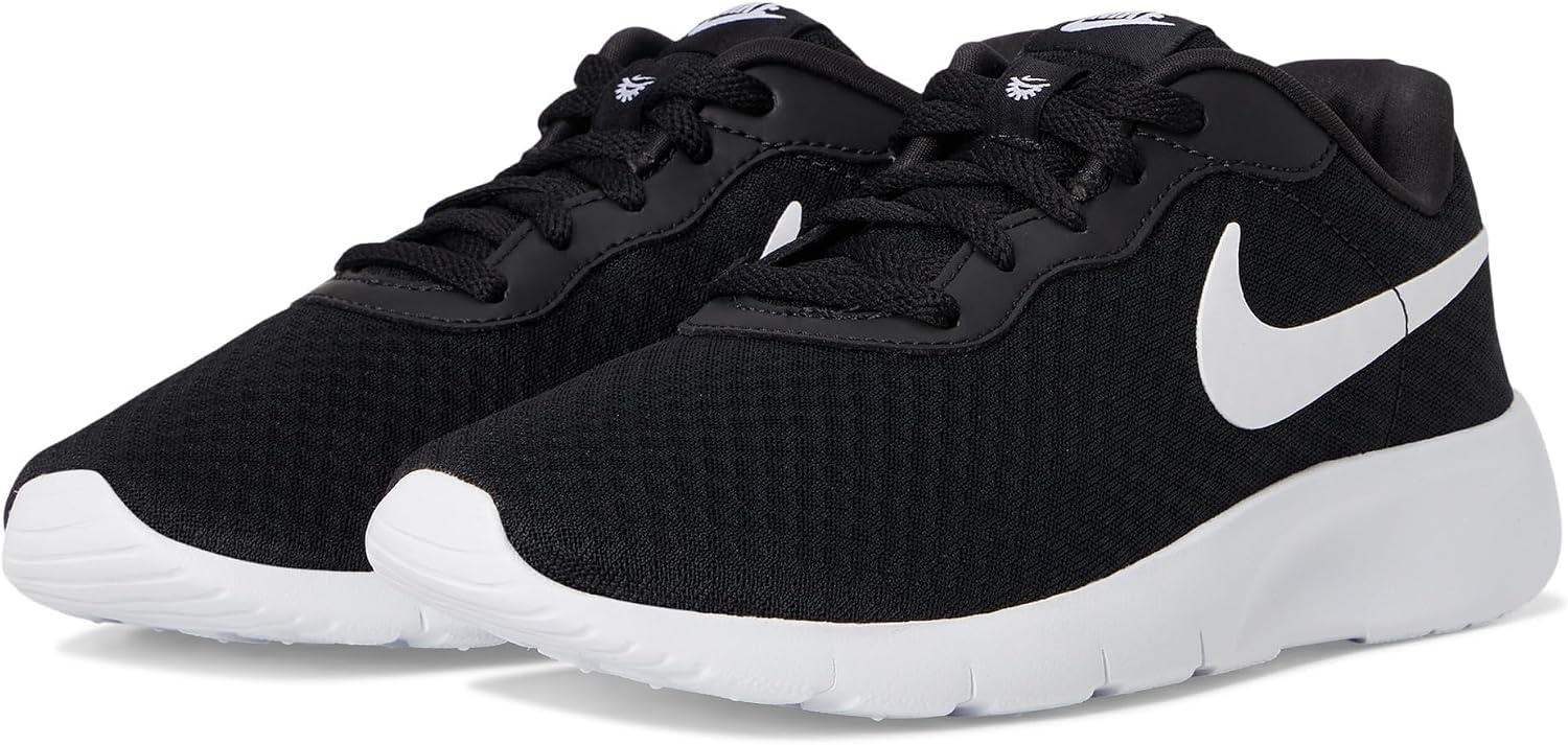 image:imageNike Unisex Kids Tanjun Easyon Shoes Boys Girls Toddlers amp Baby SneakersBlackWhiteWhite