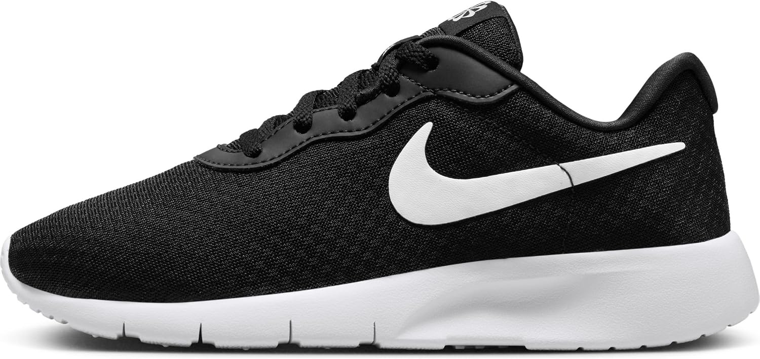 image:imageNike Unisex Kids Tanjun Easyon Shoes Boys Girls Toddlers amp Baby SneakersBlackWhiteWhite