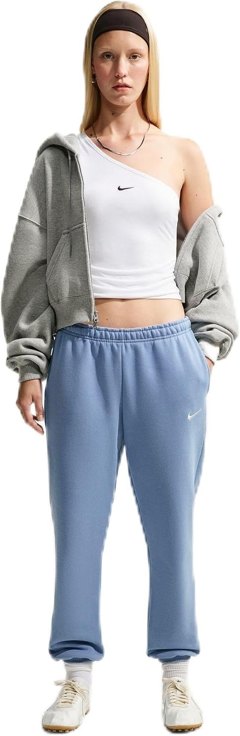 image:imageNike Womens Studio Fleece Standard JoggerWork BlueSail