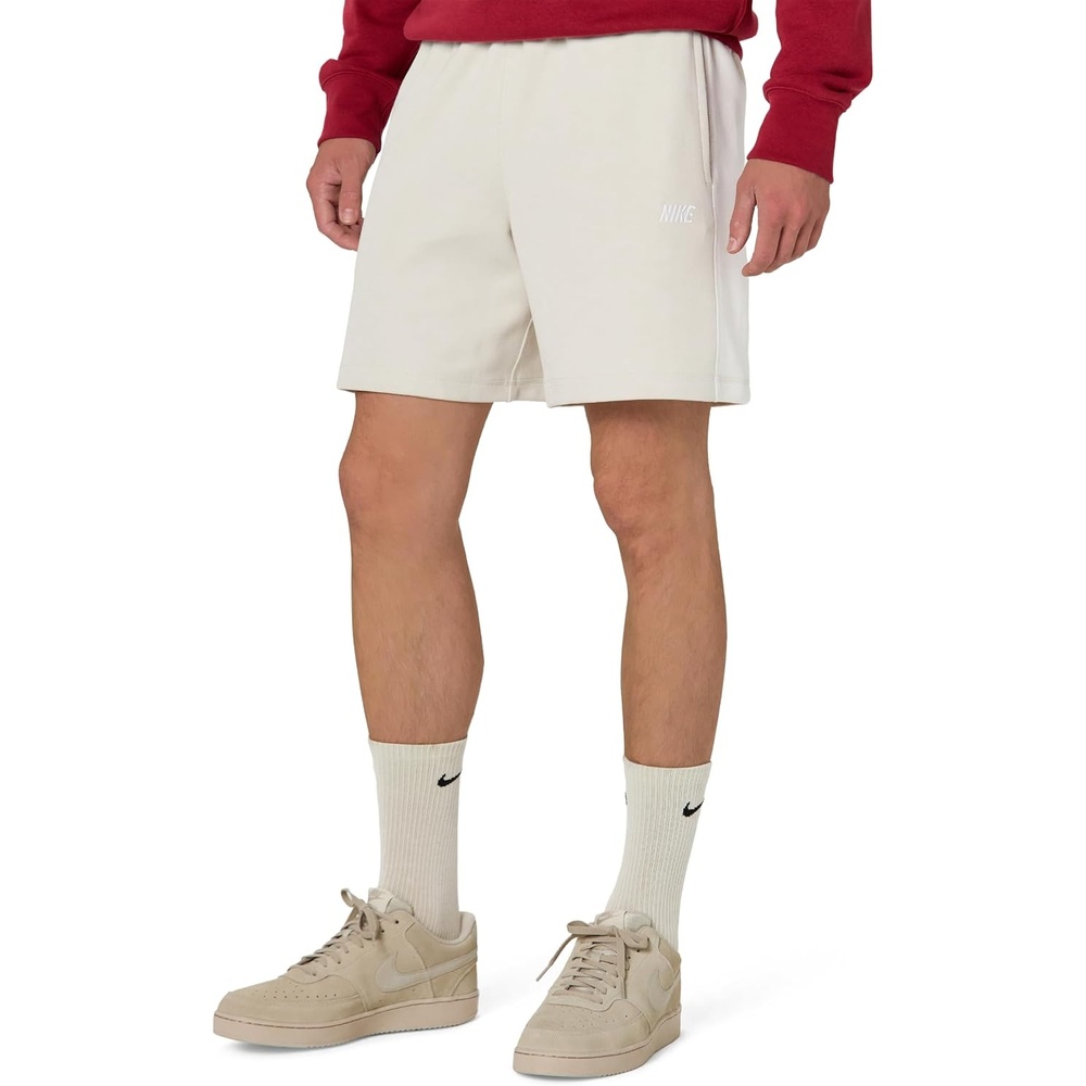 image:imageNike Mens Club Varsity ShortsLight Orewood BrownPhantomWhite