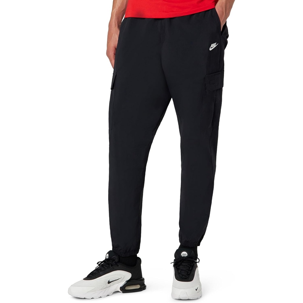 image:imageNike Mens Club Woven Cargo PantsBlackWhite