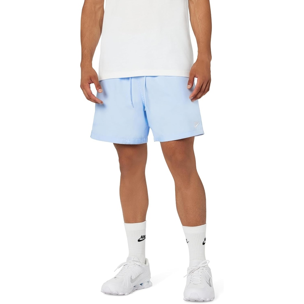 image:imageNike Mens Club Woven Flow ShortsHydrogen BlueWhite