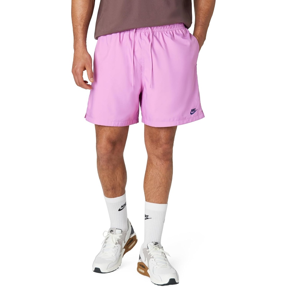 image:imageNike Mens Club Woven Flow ShortsLight MagentaMidnight Navy