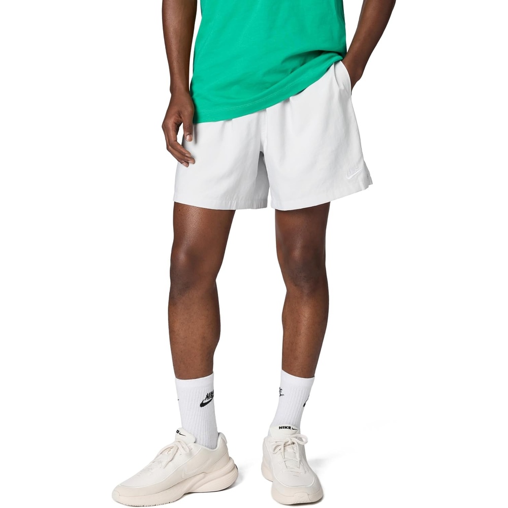 image:imageNike Mens Club Woven Flow ShortsPhoton DustWhite