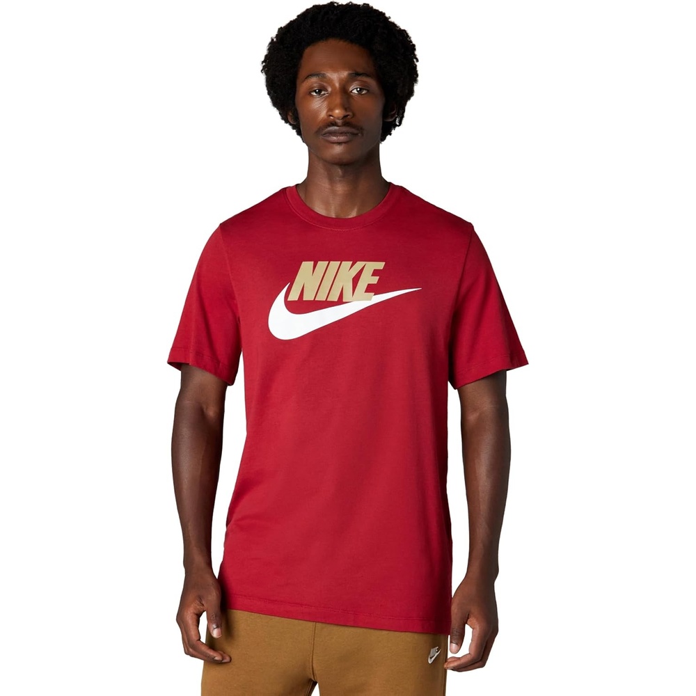 image:imageNike Mens Logo Sportswear TShirtTough Red