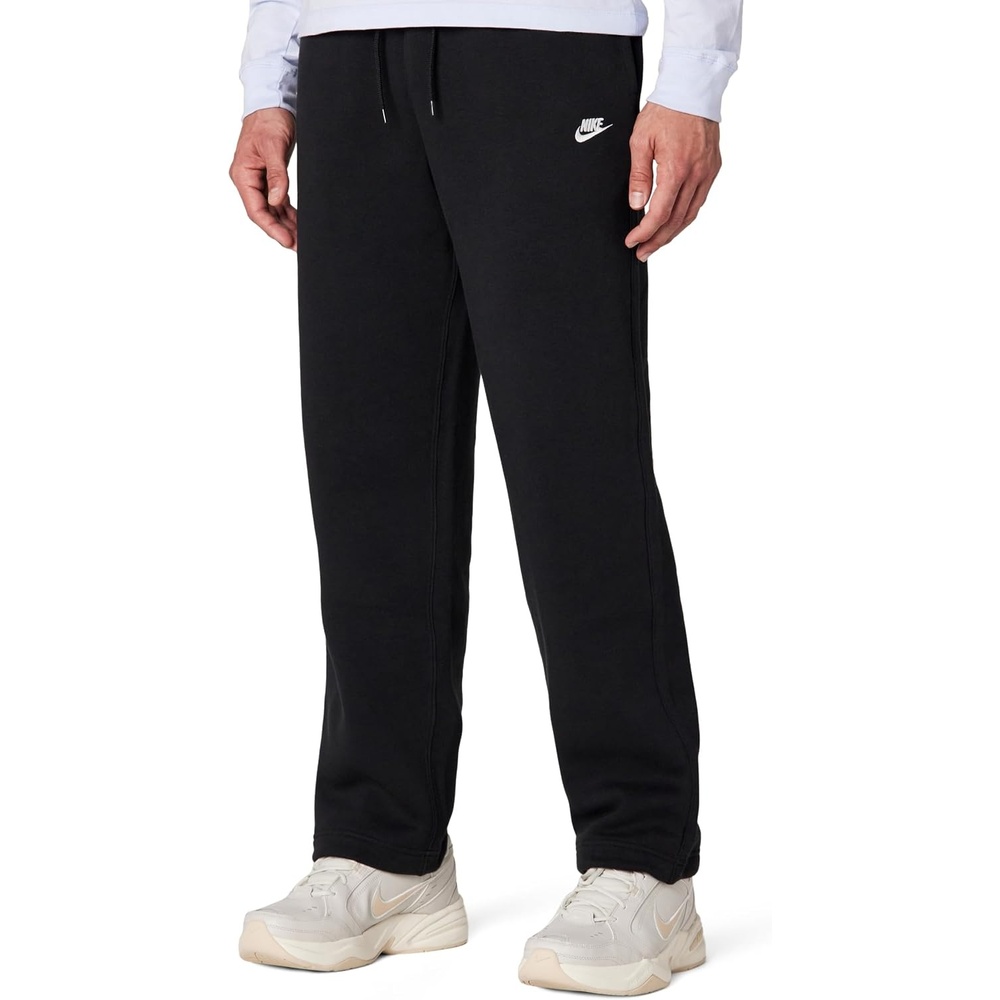 image:imageNike Mens Sportswear Club Fleece Bungee PantsBlackBlackWhite