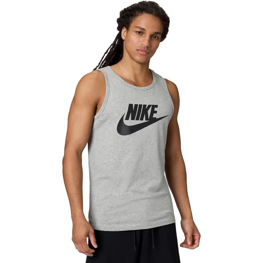 image:imageNike Mens Sportswear TankDark Grey HeatherBlack